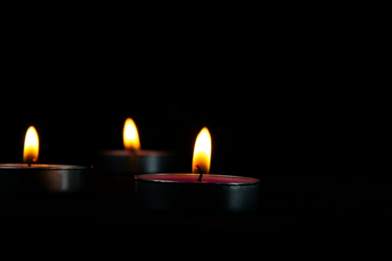black and red candle spells